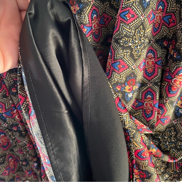 ModCloth Victorian Holiday Groove Multicolor Patterned Dress Bell Sleeves XL - Picture 6 of 8